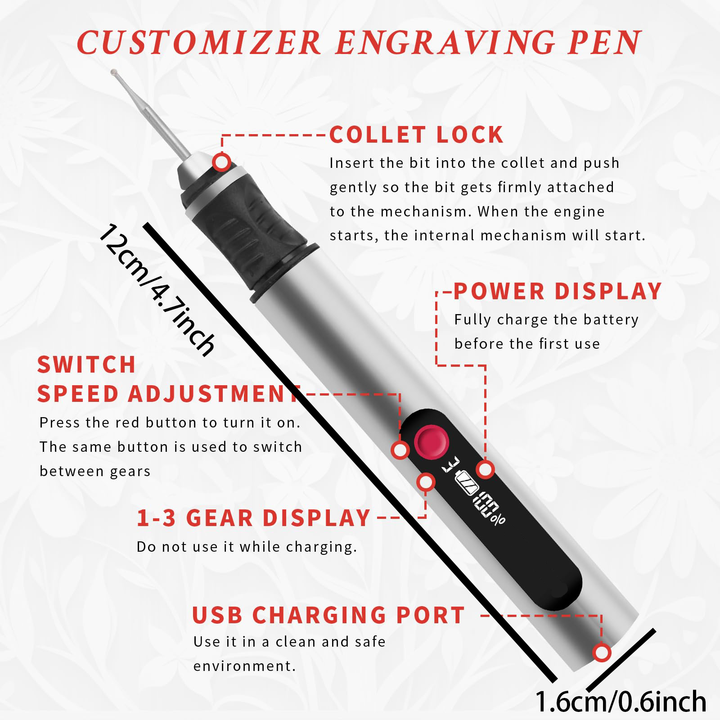 Precision Electric Carving & Engraving Pen